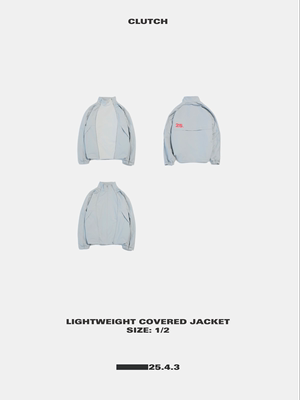 25.4.3 LIGHTWEIGHT COVERED JACKET 拼接夹克