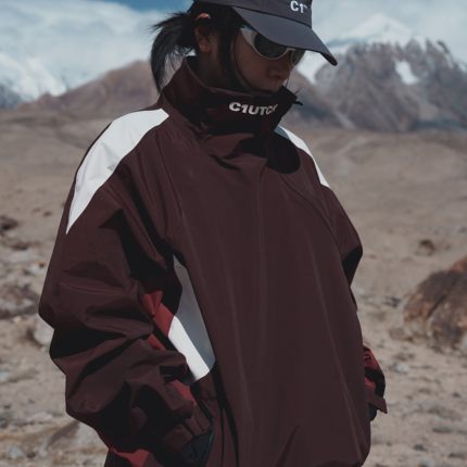 25 C1 VENT ZIP PULLOVER SNOW JACKET C1套头雪地服