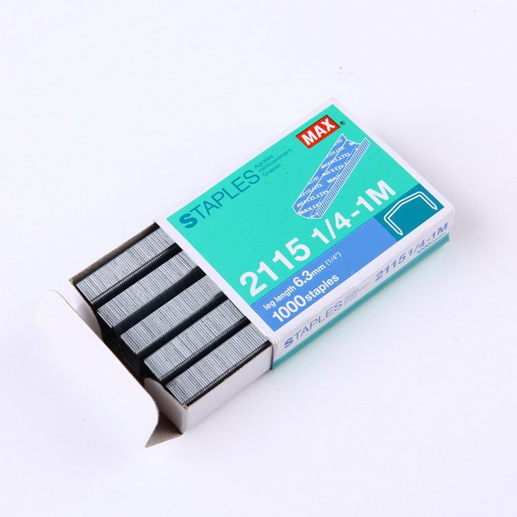 进口拱形钉 MAX 美克司（适HD-88 hp-88系列2115-1/4(1M) 订书钉,文具电教/文化用品/商务用品,订书钉,淘宝优惠券,粉丝福利购,淘宝优惠卷