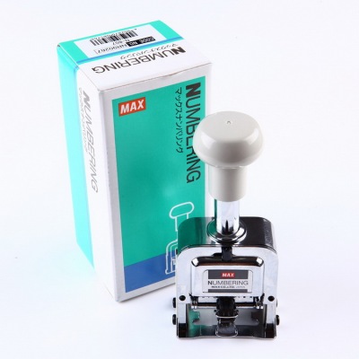 MAX自动号码机美克司全金属跳字