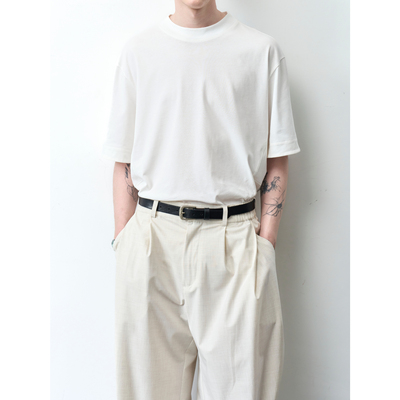 GRAINMUSTARD 「Relaxed Fit T-Shirt」 分割凉感基础款短袖T恤