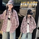 格子衬衫 衬衣春装 2026新款 中大童女孩洋气韩版 上衣 儿童装 女童长袖