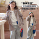 儿童中大童女孩长袖 2026春秋新款 衬衣上衣潮 洋气格子衬衫 女童春装
