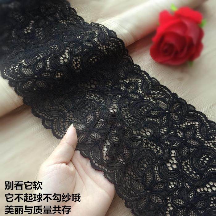 刺绣厚实立体精美弹力松紧带蕾丝花边辅料花纹不挂丝18厘米裹胸在类目 居家布艺, 缝纫DIY材料、工具及成品, 缝纫DIY配件/辅料/配饰, 花边中 - 来自Buy2taobao.com提供专业的淘宝代购服务