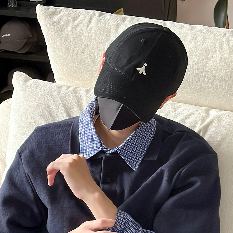 Jodhat高级感刺绣棒球帽韩版宽檐显脸小帽子女百搭大头围鸭舌帽男