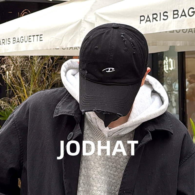 阿美咔叽旧磨破变棒球帽