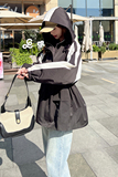 现货秋季流行冲锋衣外套女上衣夹克QD2403款P145K208，女装短外套，素依格格