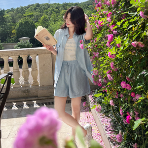 现货 夏季短袖新款时尚套装女062档口2675套装P145K218图片