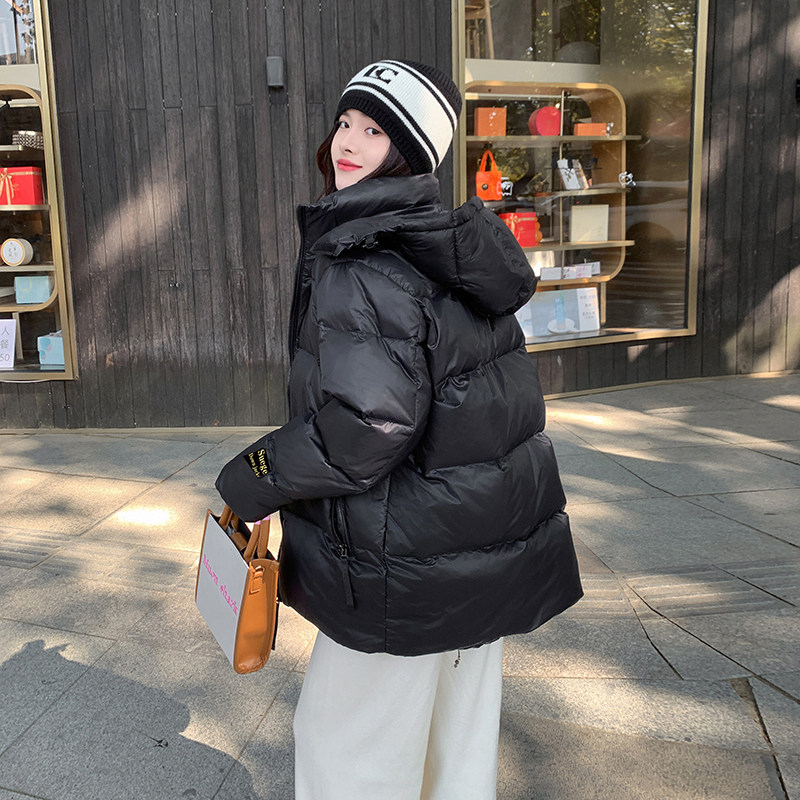 新款现货白鸭绒中长款黑金羽绒服YR26款P195K298,女装羽绒服,素依格格