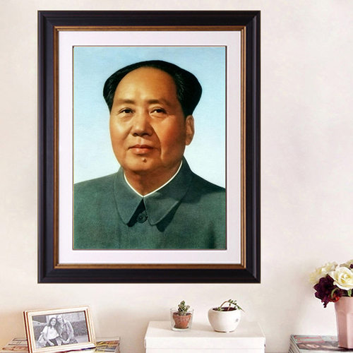 毛主席画像满钻钻石画客厅中堂画