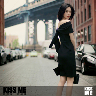 超仙 chic心机连衣裙 高腰小黑裙 初恋吊带吊带裙ins风 egg裙法式