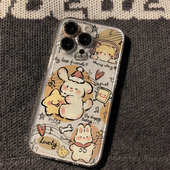 13mini 11全包防摔xr 圣诞小狗适用iPhone17手机壳新款 12promax max软壳6s 苹果16 8plus保护套女