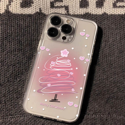 粉色烟花新款iPhone17手机壳适用苹果16ProMax时尚15P新14Pro外壳iPhoneAir保护13pm套14Plus12文艺全包Air