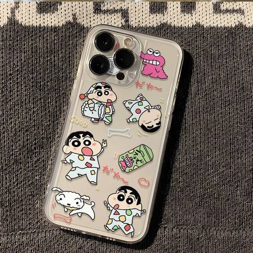 小新睡衣适用iPhone17手机壳新款苹果16/15/14/13mini/12promax/11全包防摔xr/xs/max软壳6s/7/8plus保护套女