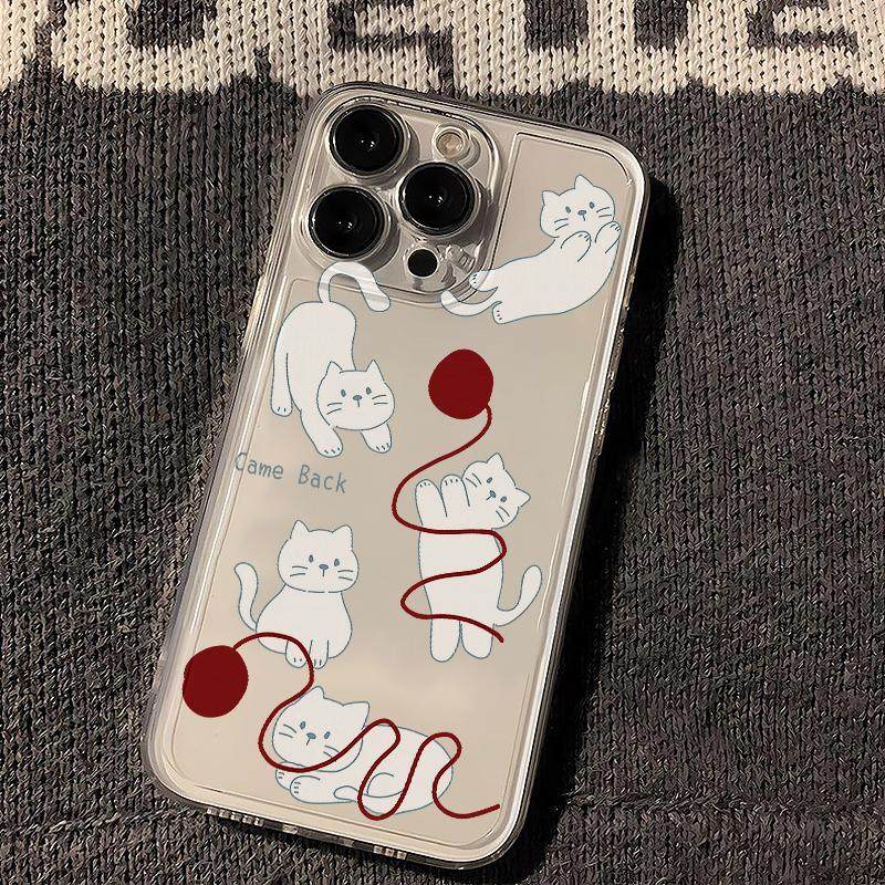 玩球哈基米卡通猫咪手机壳