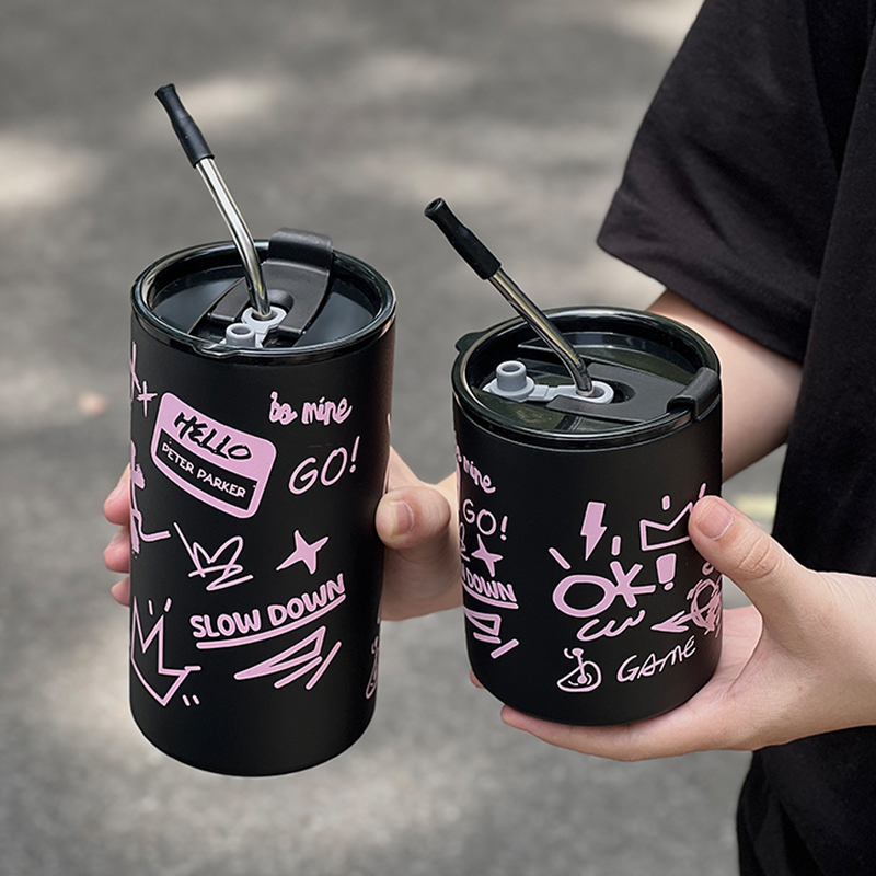 夏季高颜值不锈钢咖啡杯