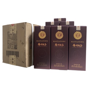 贵州汉王酒酱门之子传承 经典版口粮酒酱香型白酒53度整箱6瓶