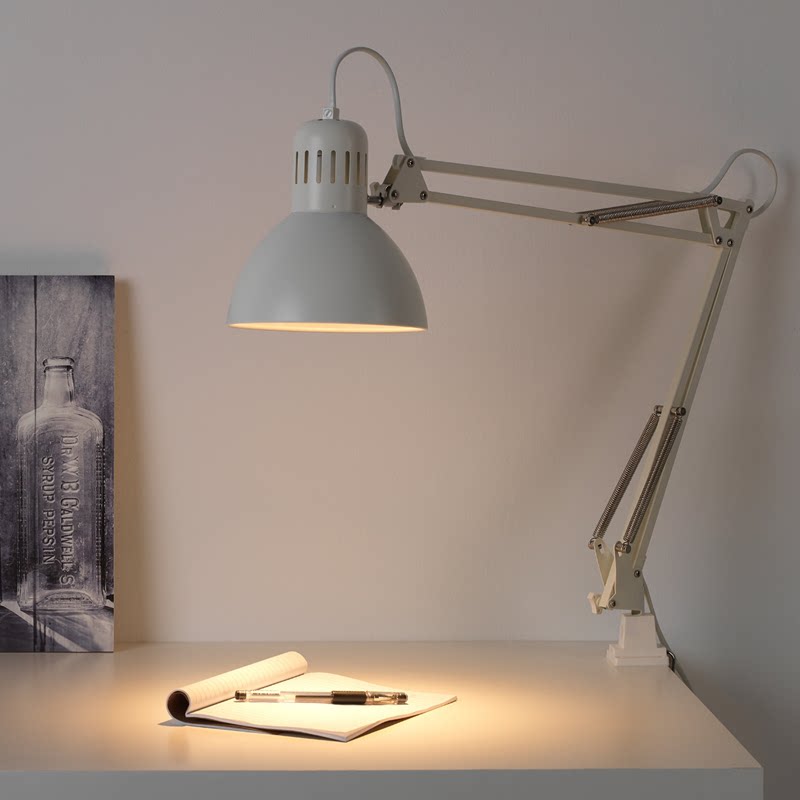 正品宜家闪电代购 特提亚 台灯工作灯阅读灯护眼灯写字灯 国内