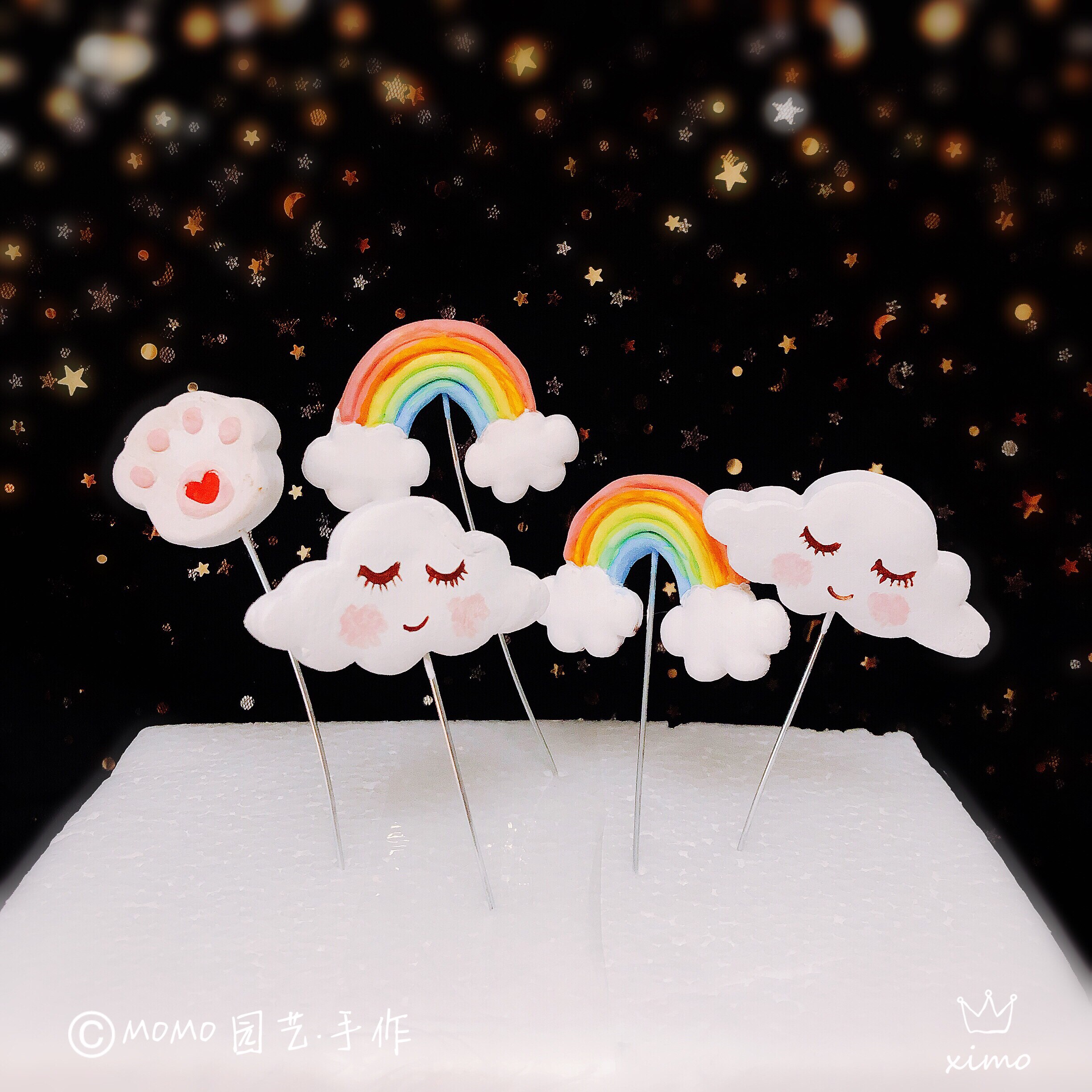 momo包邮粗陶小摆件压盆石花插