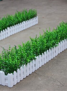 尤加利白色栅栏摄影道具背景布