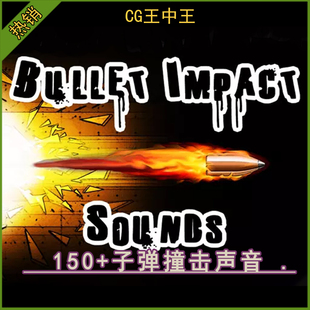 Unity Bullet Impact Sounds 射击游戏150+枪械子弹撞击声音效包