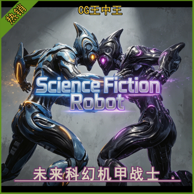 ue5虚幻4.26-5.7+未来科幻装甲士兵机甲战士机器人带动画角色素材