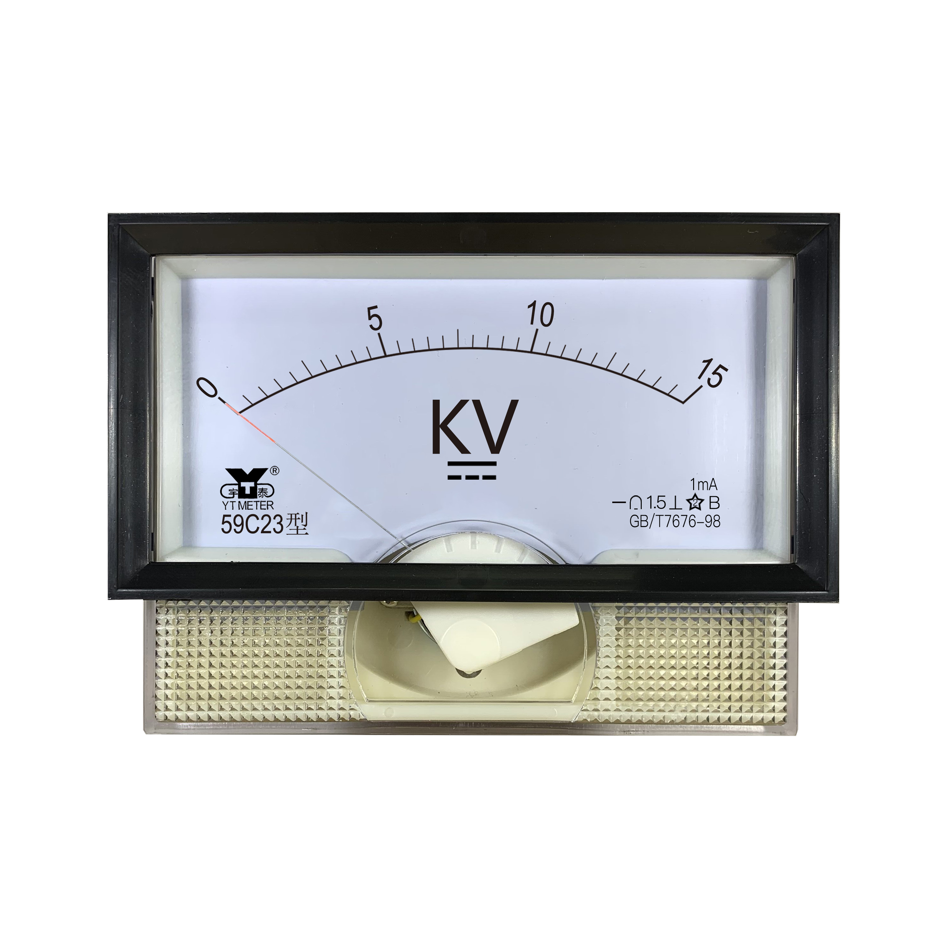59C23 15KV 1MA直流电压表高压电压表指针仪表59c19千伏表