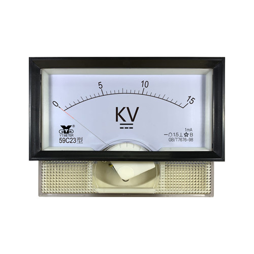 59C23 15KV 1MA直流电压表高压电压表指针仪表59c19千伏表