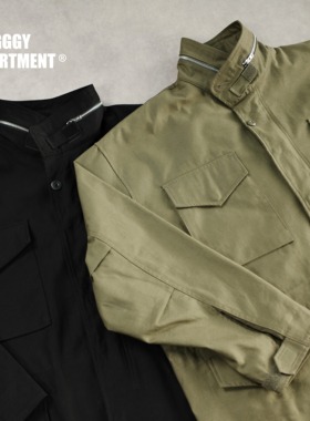 BAGGGGY大码廓形M65四袋工装夹克重磅竹节军事风复古140-280斤