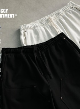 BAGGGGY重磅双膝伐木卫裤不易鼓包恒温暖皮宽松直筒480g140-280斤