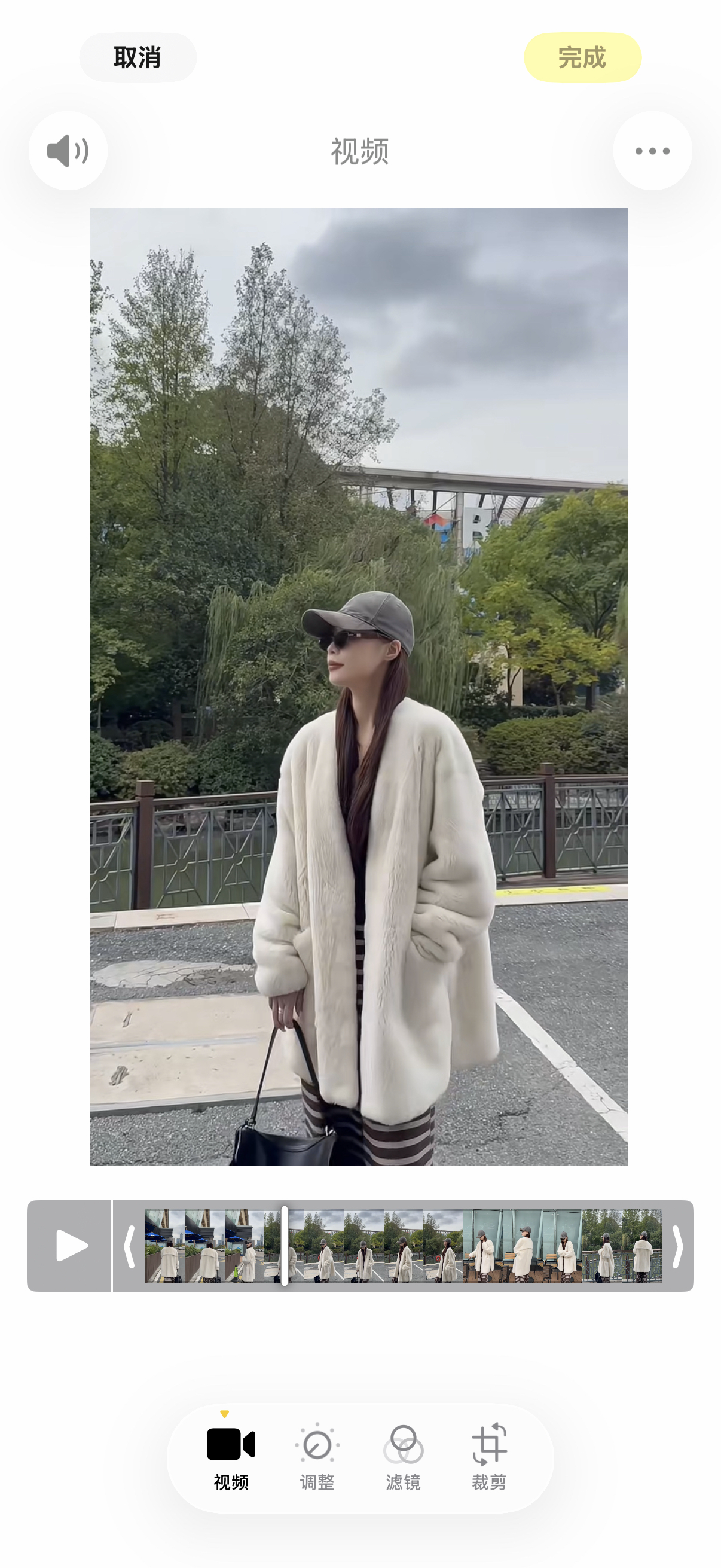 WWYUMO白月光珍珠白全抽刀小母貂皮大衣