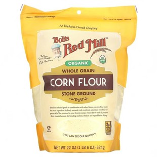 Red Mill Flour红磨坊玉米粉面粉玉米粉烘焙 Bob Organic Corn