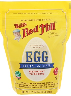美国Bob's Red Mill红磨坊代蛋粉无麸质烘焙鸡蛋替代Egg replacer