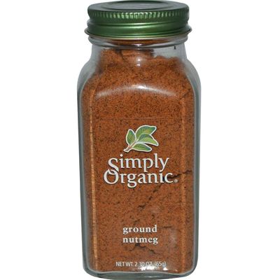 Simply Organic天然纯肉豆蔻粉肉蔻粉肉果粉香料Ground Nutmeg