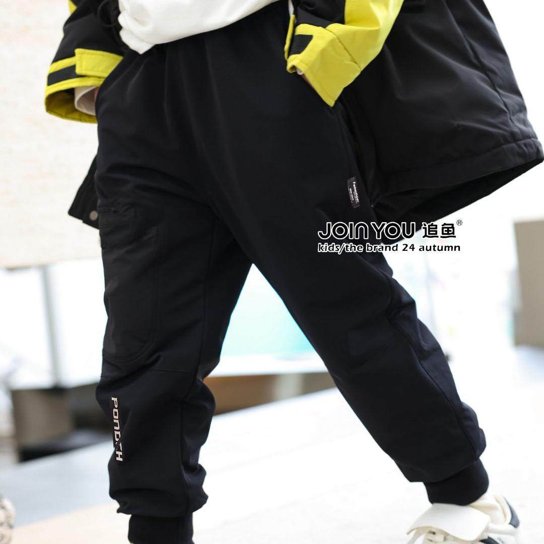 男童长裤羽绒裤追鱼羽绒裤