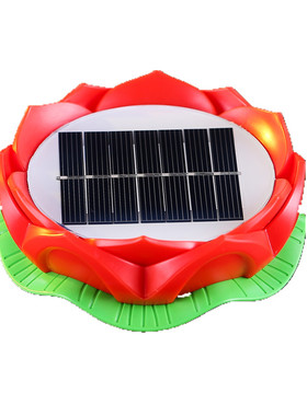 户外防雨莲花型装饰品 防雨防晒阳台庭院摆件