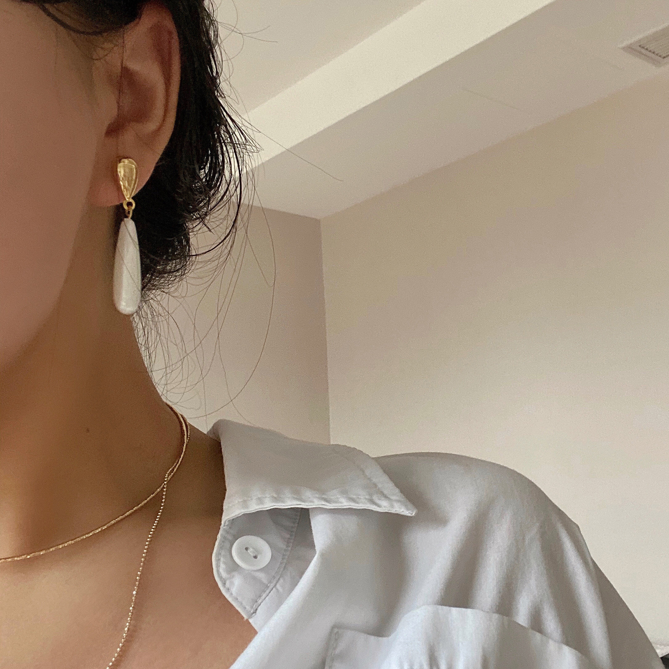 sunball《随珠欲滴》复古气质耳