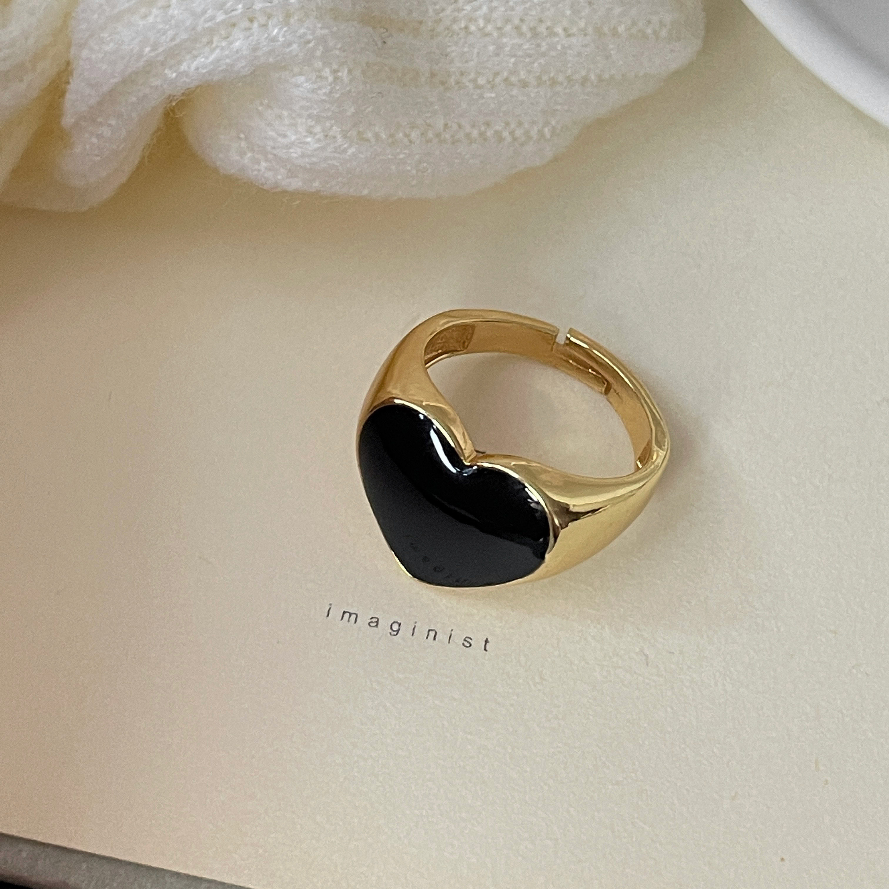 sunball《爱》秋冬古开口戒指