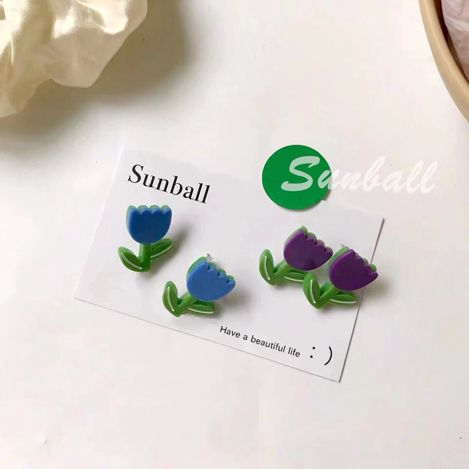 可爱甜美春夏女耳饰复古少女