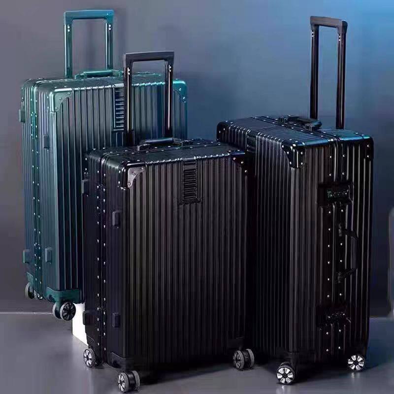 高品质旅行行李拉杆箱大容量20寸登机旅行箱铝框加厚商务箱子