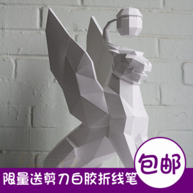 圣彼得堡格里芬几何动物3d纸模型DIY手工纸模摆件几何折纸立体,模玩/动漫/周边/娃圈三坑/桌游,其他类型纸模,淘宝优惠券,粉丝福利购,淘宝优惠卷