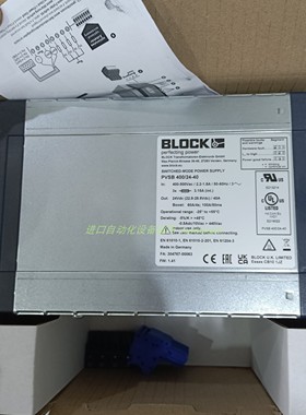 BLOCK PC-0324-400-0电源Kiepe HES 711拉绳开关PAS001