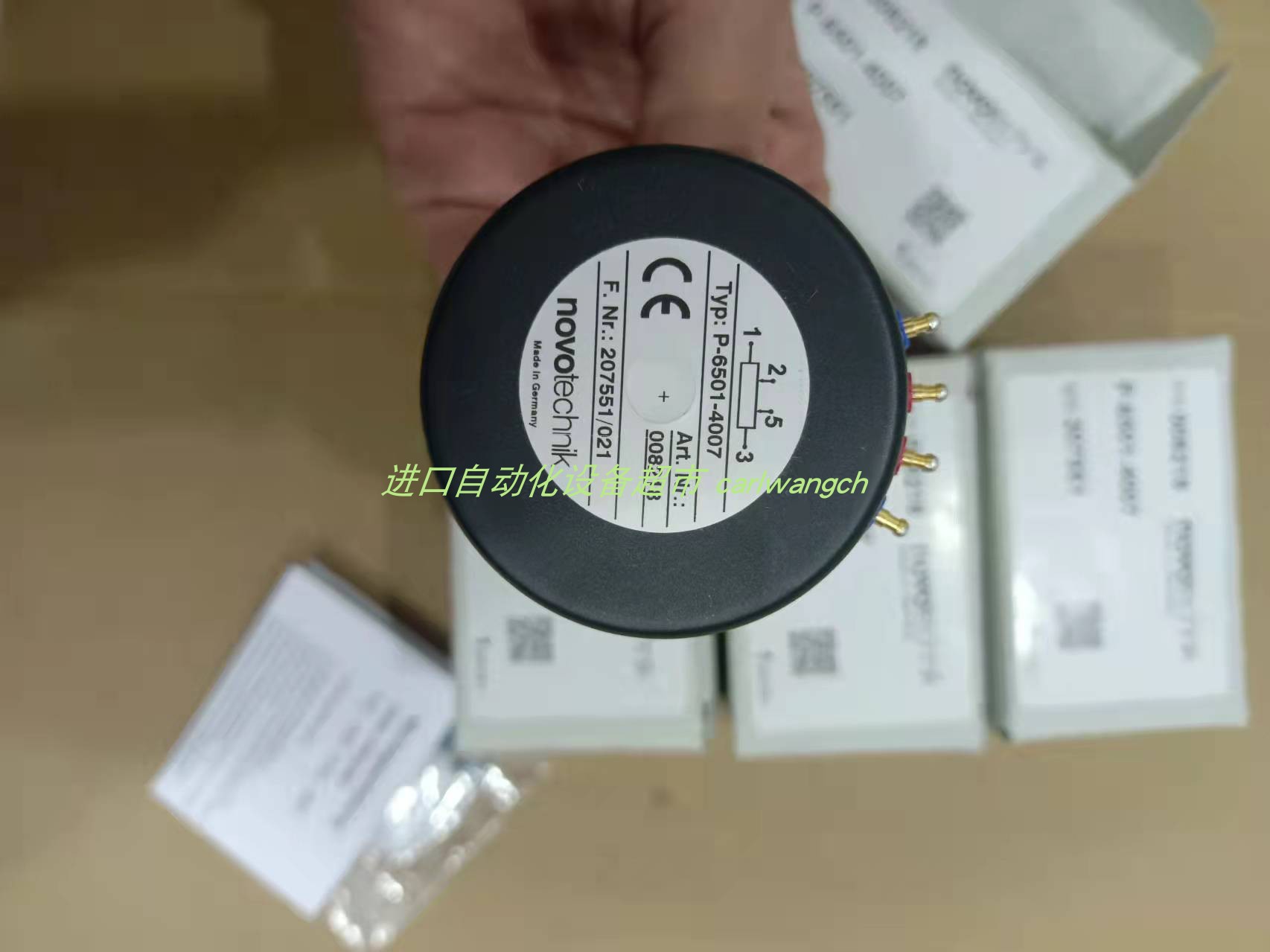 novotechnik P-2501-345-253-001电位计AXIMA电源AXSP3P01