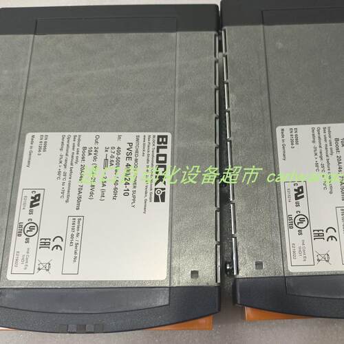 BLOCK PVSE 400/48-20开关电源Circutor M25152 继电器 - 封面