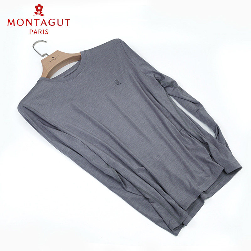 法国梦特娇男士打底衫莫代尔发热腈纶速暖内衣圆领轻薄秋衣棉毛衫,女士内衣/男士内衣/家居服,保暖上装,淘宝优惠券,粉丝福利购,淘宝优惠卷