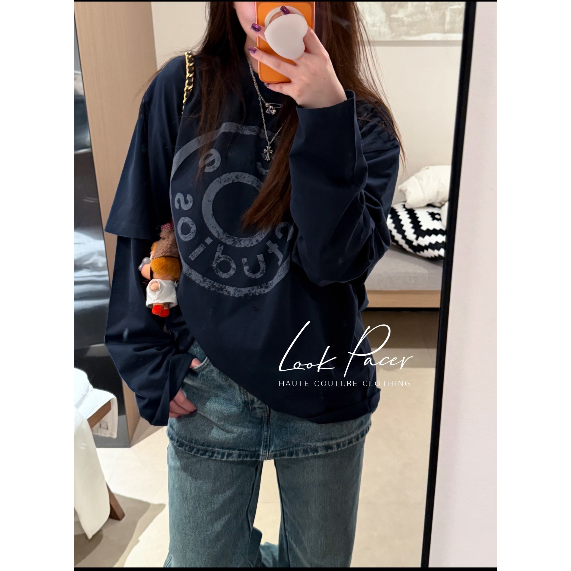 LUXECOVE休闲风宽松长