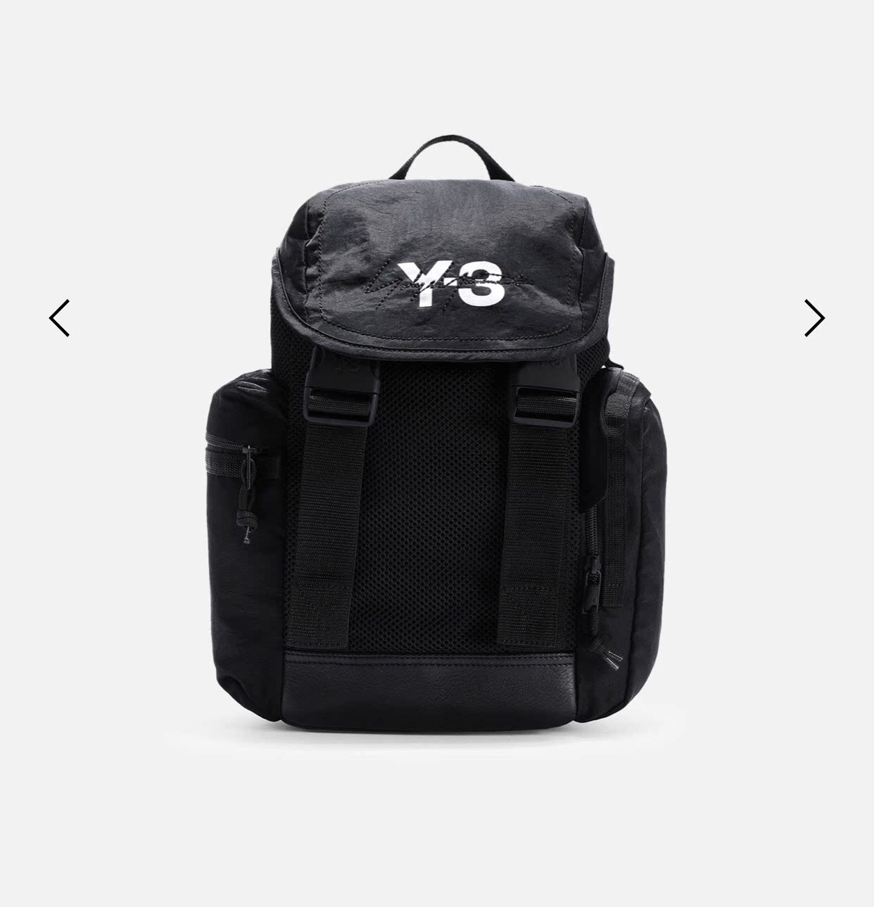 y3暗黑系列男女双肩背包健身旅游双肩包中小型号