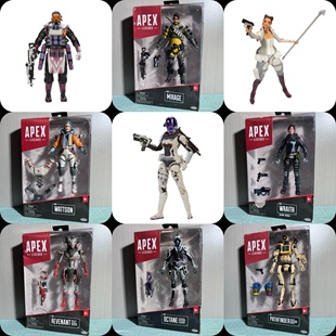 正版APEX英雄手办寻血猎犬亡灵探路者罗芭华森动力小子侵蚀JAKKS