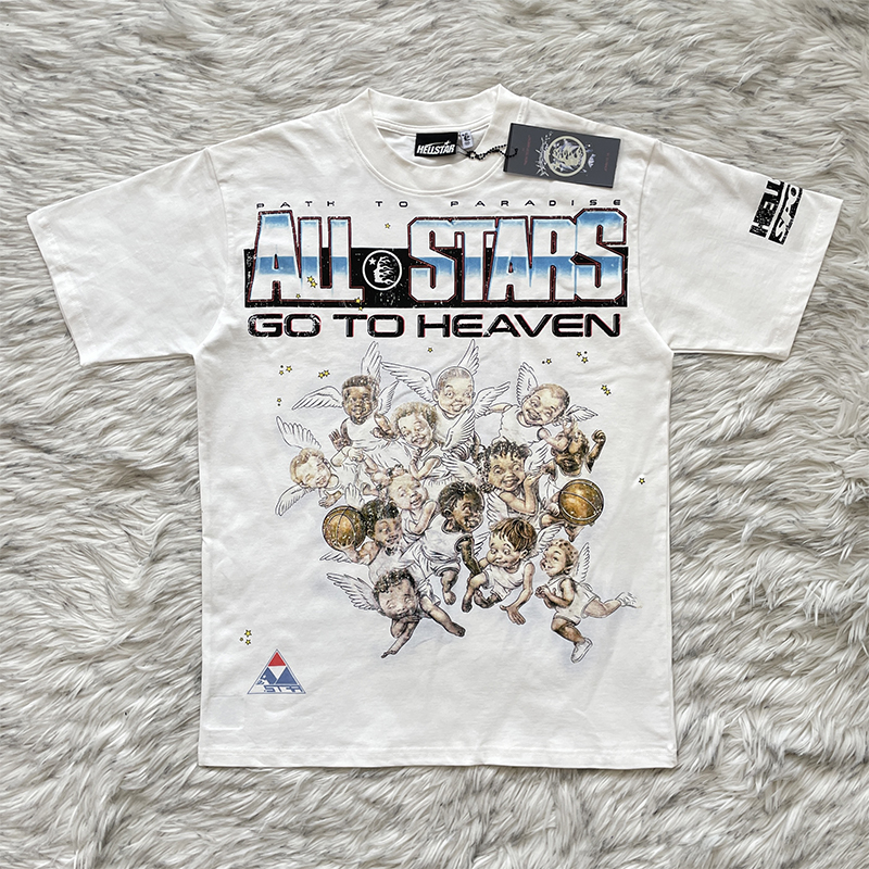 HELLSTAR STUDIOS GO TO HEAVEN 欧美风印花风格短袖T恤