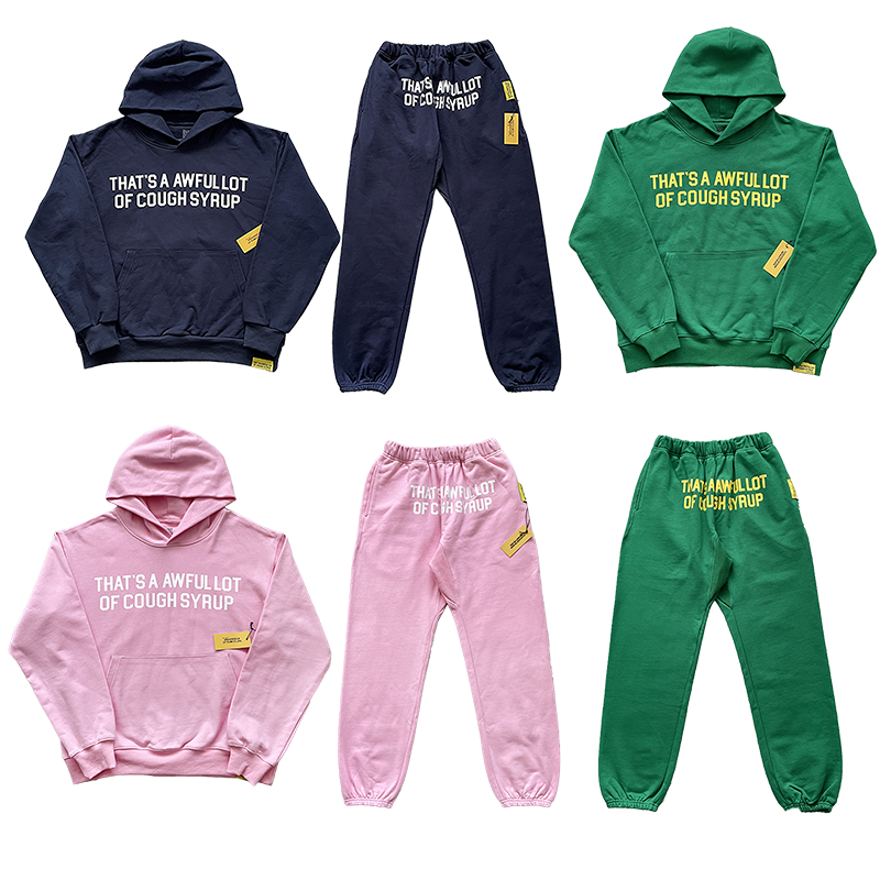 That's A Awful Lot of Cough Syrup 连帽卫衣长裤套装